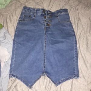 Jean skirt